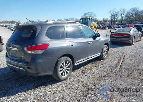 2014 Nissan Pathfinder Sl from USA, damaged, VIN 5N1AR2MM4EC682773